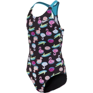 Nike Kids Pool Party Racerback One-Piece Swimsuit L10701 Size Large (12-13 YRS) - Picture 1 of 2