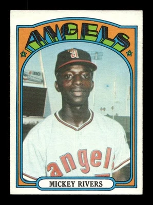 1972 Topps No272 Mickey Rivers Angels EX-MT *1e - Изображение 1 из 2