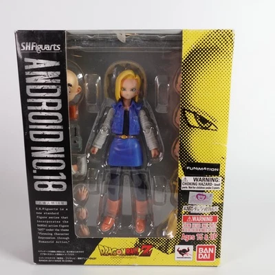 Figura de acción S.H.Figuarts Android 18 Dragon Ball Z Bandai 2014 DBZ Foto 1 de 4
