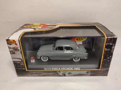 1/43 Ixo Cofradis Nostalgie Simca Aronde 1952 Grise Ref.n.15 - Photo 1/2
