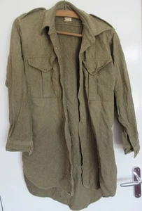 1952 Size 4 British Army Wool Shirt - Picture 1 of 5