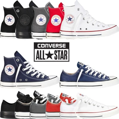 CONVERSE UK ConversAdults Trainers All Star Chuck Taylor Unisex Womens Mens Hot SALE