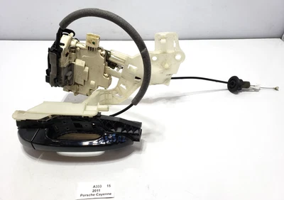 ✅11-18 OEM Porsche Cayenne 958 задняя левая ручка внешней двери водителя с приводом - Изображение 1 из 4