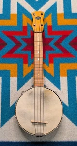Vintage Tonk Bros Sterling Banjo Ukulele 4 String Uke Waverly McDougall T.B. Co - Picture 1 of 13