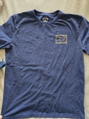 Для мальчиков большая синяя футболка Billabong - Изображение 1 из 3