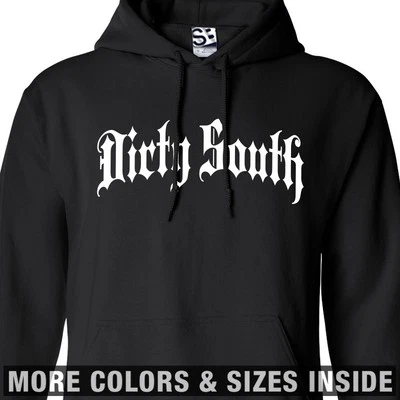 Sudadera con capucha Dirty South Thug | Sudadera suéter inglés antiguo con capucha lado sur Foto 1 de 3