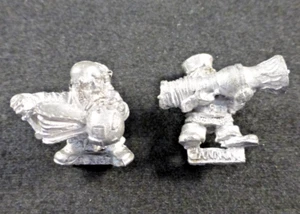 Zwerg Feuerwerfer Kanone Team Metall OOP - Classic Citadel Warhammer Modell Set - Bild 1 von 6