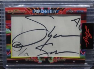2023 Leaf Pop Century Suzanne Somers Cut Autograph Auto