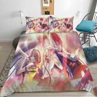 Singing With A Microphone 3D Quilt Duvet Doona Cover Set Pillow case Print