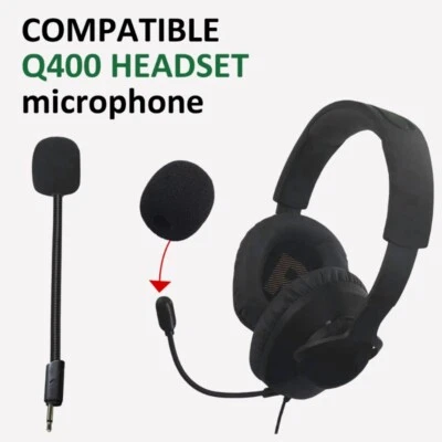Detachable Microphones for Quantum Gaming Headsets 3.5mm Game Headphones - Image 1 of 4