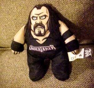 2010 WWE Undertaker Wrestler Black Suit Plush Burger King Toy - Picture 1 of 1