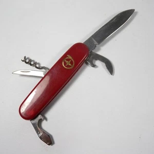 MEHRZWECK TASCHENMESSER DIAMOND SUPERIOR ROT WERBUNG AVIS VINTAGE - Bild 1 von 9