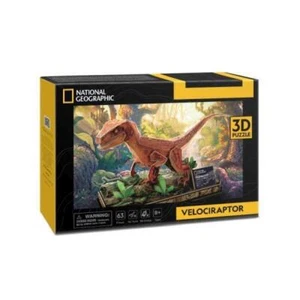 Puzzle 3D Welociraptor National Geographic DS1053 Cubic Fun - Picture 1 of 1