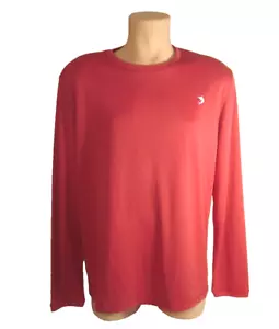 REEL LEGENDS FREELINE Mens M Coral Pullover S/S Activewear Fishing Top - Picture 1 of 8