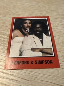 1979 Ashford And Simpson #40 Warner Brothers Bros. Records Promo Card Rare - Picture 1 of 2