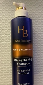 HB Hair Biology langes & revitalisiertes stärkendes Shampoo entfernt Aufbau 12,8 Oz. - Bild 1 von 4