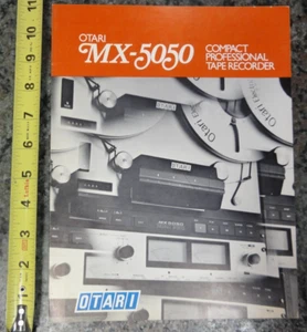 Vintage Otari MX-5050 Compact Professional Tape Recorder Brochure - Foto 1 di 4