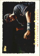 1995 Topps Cyberstats Anaheim Angels Baseball Card #79 Eduardo Perez