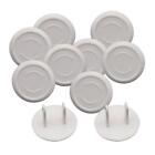 10x Protective Covers For Safety Sockets For Child-proof Electric Shock