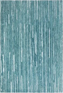 Addison Rugs Dazzle Area Rug, 5" x 7"6", Peacock - Picture 1 of 9