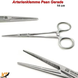 Arterienklemme Pean Klemme Gefäßklemme Chirurgie Zange Hämostatische Rochester - Bild 1 von 4