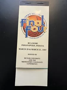 1997 NCAA final 4 Semi Final and Championship Game Ticket Stubbs KY Vs. Arizona - Picture 1 of 12