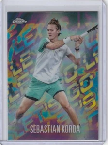 2024 TOPPS CROMO TENIS LET'S GO ESTUCHE HIT INSERT 1:432 #LGO-SK SEBASTIAN KORDA - Imagen 1 de 1