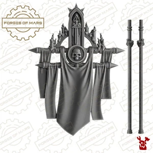Marines - Emerald legion - Aeternum Knights Banner (x1) - Imagen 1 de 1