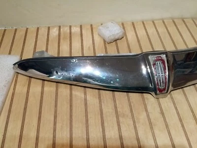 Lincoln Continental 1998-2002 cromo capó embellecedor bisel aplique fabricante de equipos originales 1998-2002 Foto 1 de 4