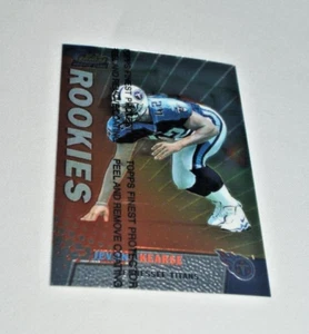 Tarjeta de novato 1999 Topps Finest Jevon Kearse LB Tennessee Titans # 147 - Imagen 1 de 4