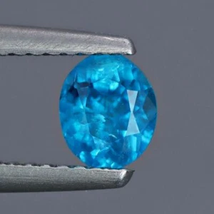 5.7X4.5X3.3MM natuRAL appatite 0.60CTS ROUND @ovalSHAPE GEMSTONE free shipping - Picture 1 of 3