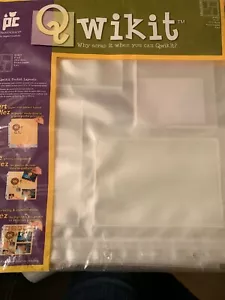 1 Qwikit Scrapbook 4" x 6" Pocket Layout for 12 x 12 Pages,20-8822 - Picture 1 of 1