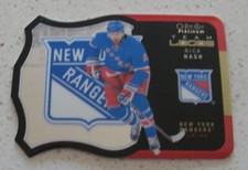 Rick Nash 2015-16 OPC Platinum #T-20 TEAM LOGO DIE CUTS hockey cards RANGERS lot