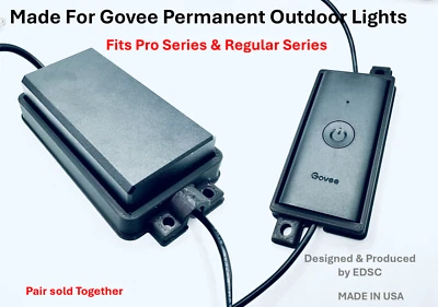 Luces exteriores permanentes Govee Pro o Reg - SOPORTE para fuente de alimentación y controlador Foto 1 de 4