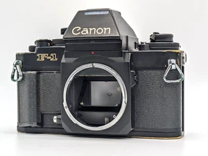 Video*[OPT MINT] Canon New F-1 F1 AE Finder SLR 35mm Film Camera Body From JAPAN - Afbeelding 1 van 24