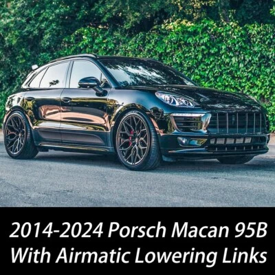 ADJUSTABLE AIR RIDE SUSPENSION LOWERING KIT LINKS FOR PORSCHE MACAN S GTS 95B - Image 1 of 4