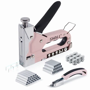 SHALL Handtacker Set inkl,3 in 1 Profi Tacker für Holz 3000 Tackerklammern - Bild 1 von 18