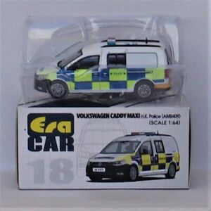 Era Car  Volkswagen Caddy Maxi H.K. Police  (18)  1:64   New in Box