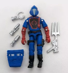 GI Joe Black Major personalizzato Cobra Viper BAT logo rosso battaglia Android Trooper ARAH - Foto 1 di 3