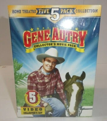 Gene Autry VHS Set 5 Movie Collection Sealed - Image 1 of 4