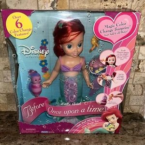 Kleine Arielle Disney Prinzessin Before Once Upon A Time Puppe & Zubehör & Box - Bild 1 von 2