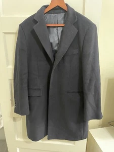 Cappotto lungo uomo Spada Roma Italy taglia 50 - Foto 1 di 7