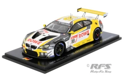 BMW M6 GT3 Winner 24h Nürburgring 2020 Rowe Racing Catsburg Yelloly 1:43 Spark - Image 1 of 3