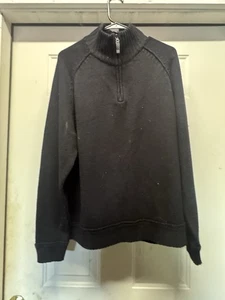 Mens Gray 1/4 Zip Pullover By Modern Culture Size Xl - Picture 1 of 5