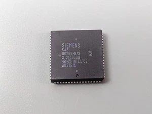Siemens SAB80286-N/S 80286 CPU, PLCC - Picture 1 of 2