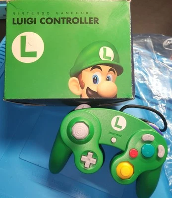 Club Nintendo Official Luigi GameCube Controller  - New In Box - Image 1 of 4