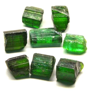16.20Ct. Natural Gemstone Tourmaline Green Color Rough Unheated Mine Nigeria - Picture 1 of 7