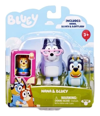MOOSE ENTERPRISE Bluey 2 Pack Dress Up Nana & Bluey