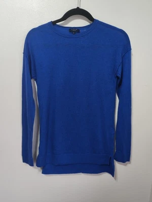 Suéter Jersey Jigsaw Azul Real 100% Cachemira Pura XS 6 Prendas de Punto - Tiene Defectos Foto 1 de 4