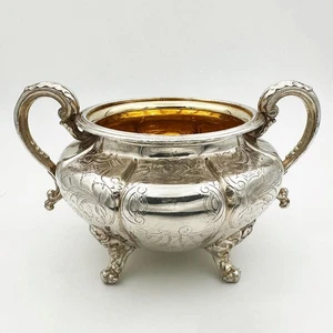 SUGAR BOWL OLD SHEFFIELD PLATE WILLIAM IV c1835 - Picture 1 of 6